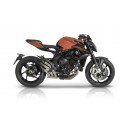 QD Exhaust Power Gun Slip-on - MV Agusta Brutale 800 (2016+), and Dragster 800, F3 675 / 800 (2017+), RVS #1, and Superveloce QD Exhaust Power Gun Slip-on - MV Agusta Brutale 800 (2016+), and Dragster 800, F3 675 / 800 (2017+), RVS #1, and Superveloce